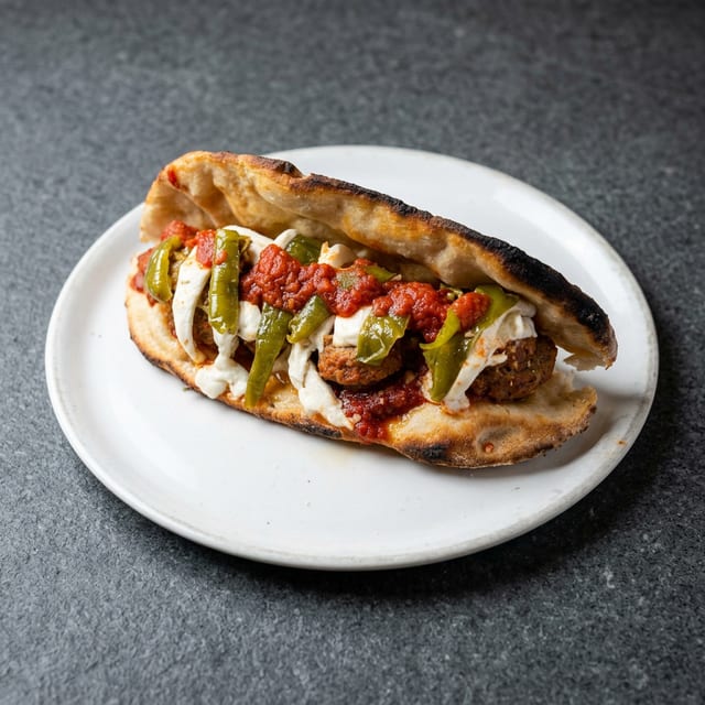 Meatball Panzone.